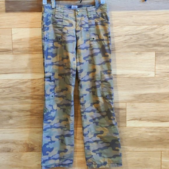 Old Navy Pants - Old navy Wide Leg Army Pants 4